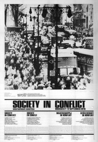 Fichier:Affiche Society in conflict.jpg